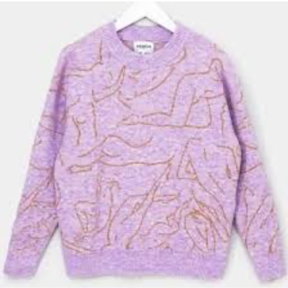 FRNCH Paris Novato Femme Sweater Anthropology EUC